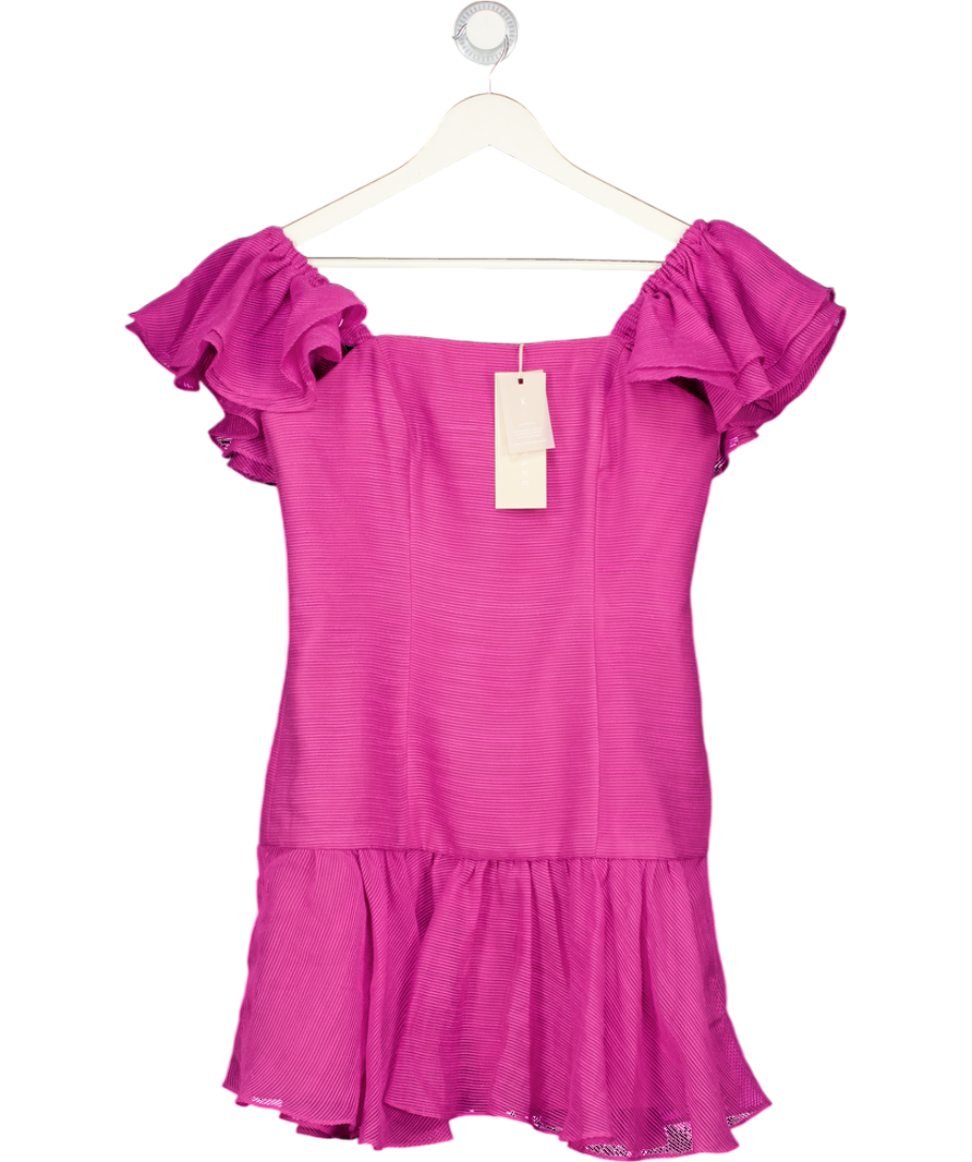 KEEPSAKE The Label Pink Only Love Mini Dress UK M