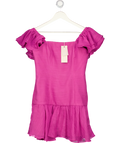 KEEPSAKE The Label Pink Only Love Mini Dress UK M