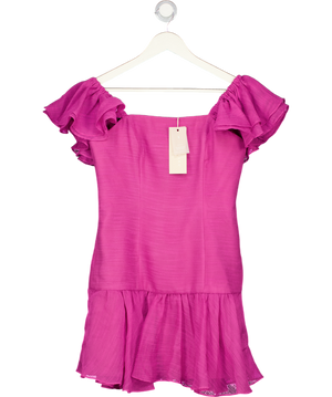 KEEPSAKE The Label Pink Only Love Mini Dress UK M