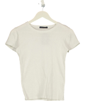 Brandy Melville White Ginny Top UK M