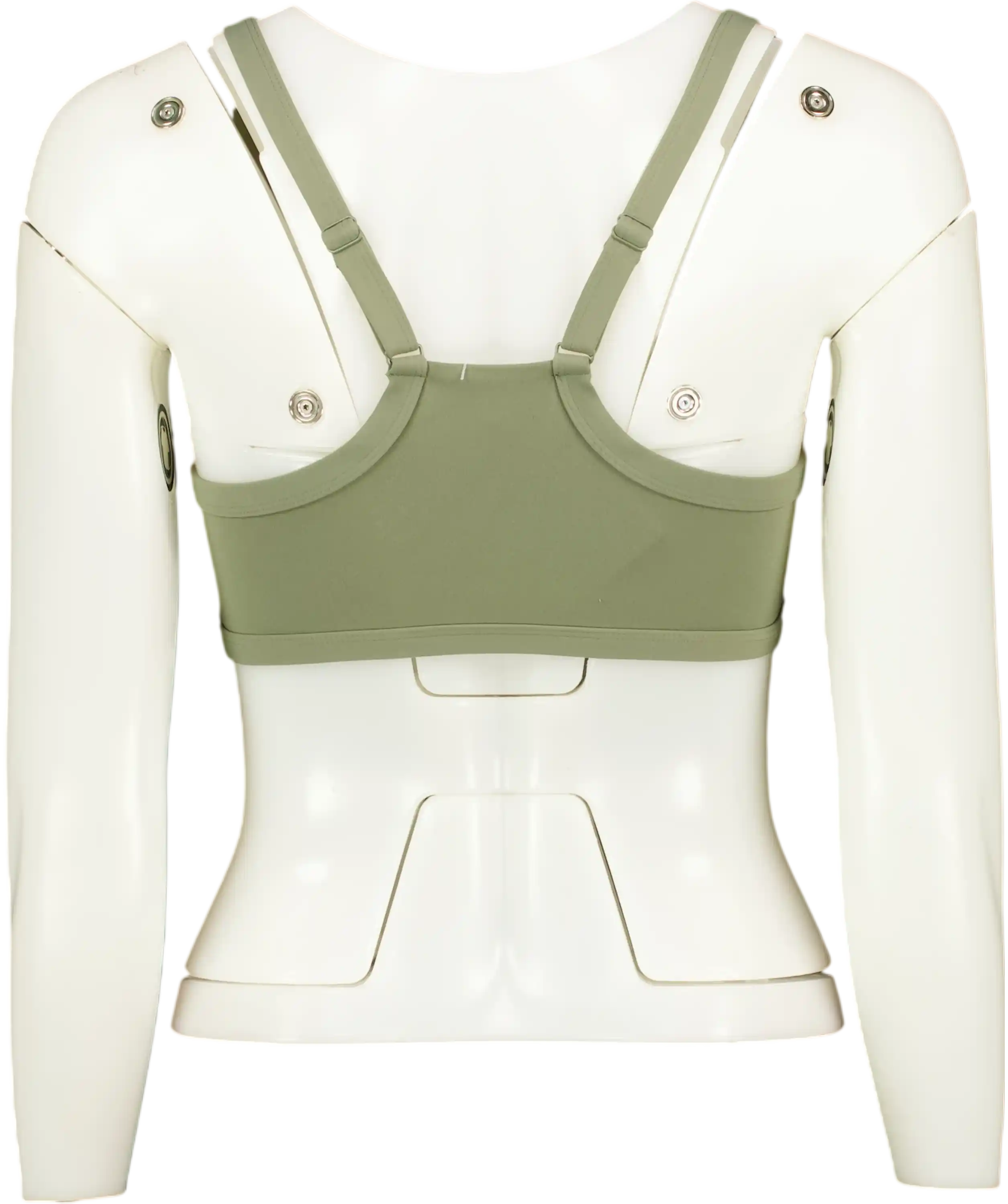 TALA Green Logo Racerback  Sports Bra UK S