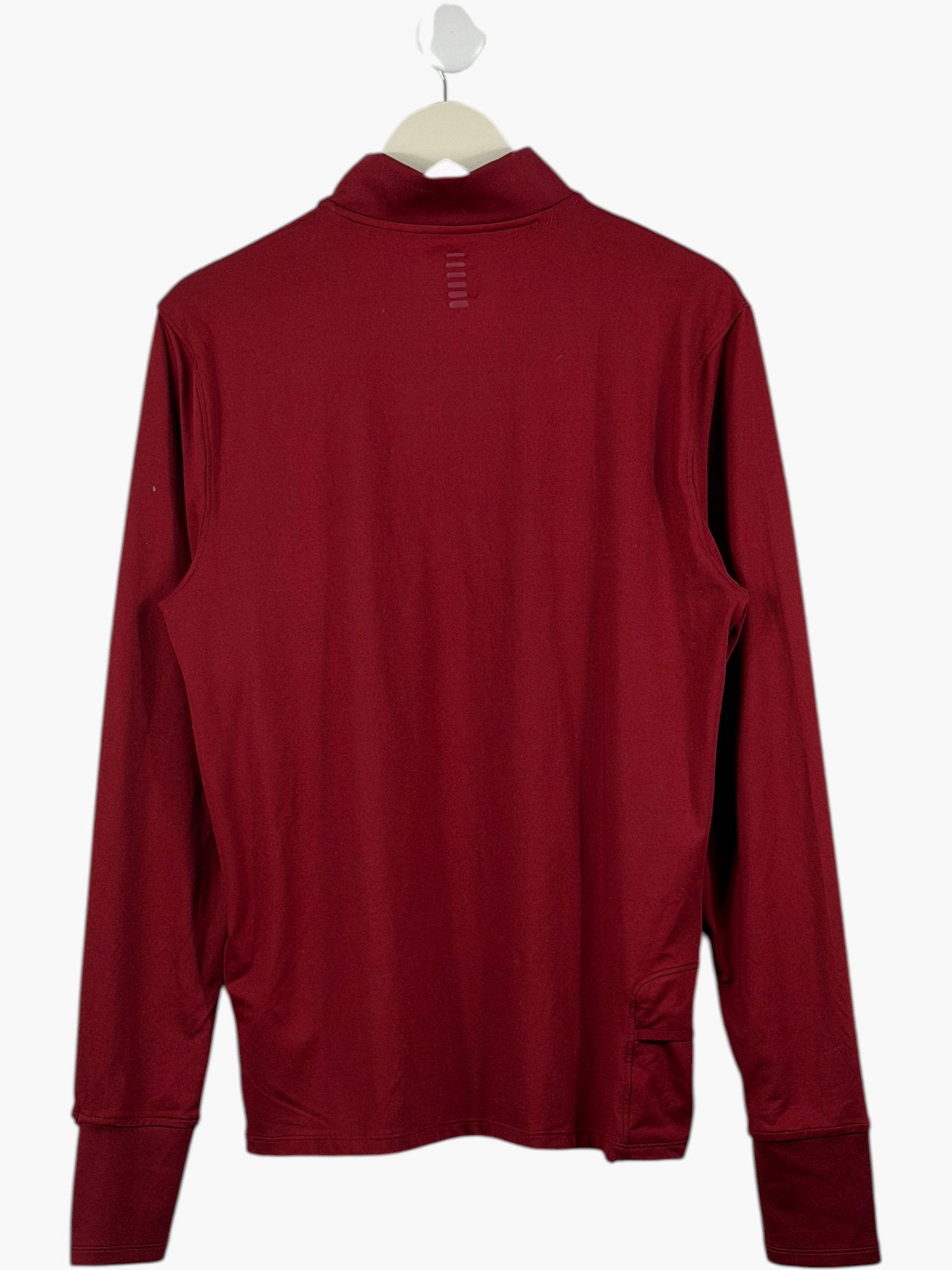 UNDER ARMOUR Red Fitted Long Sleeve Activewear Top UK M