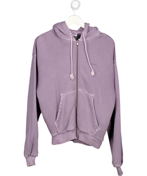 gymshark Purple Training Zip Hoodie UK S