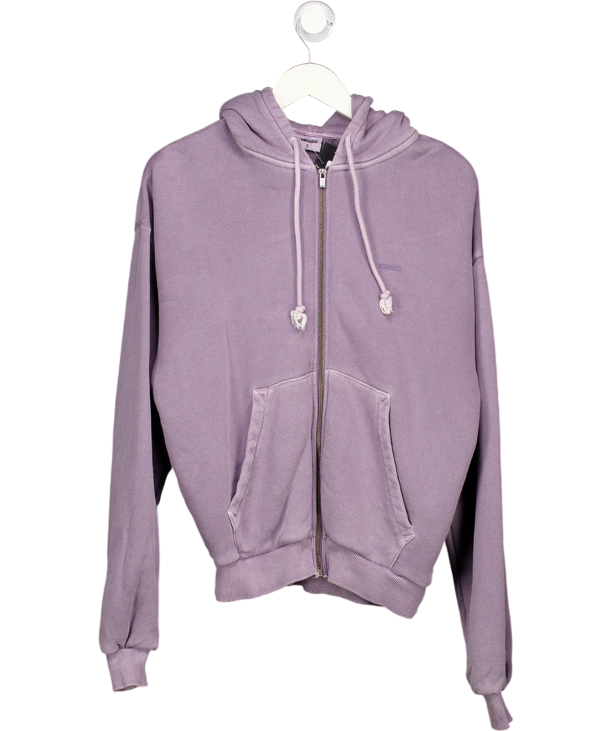gymshark Purple Training Zip Hoodie UK S