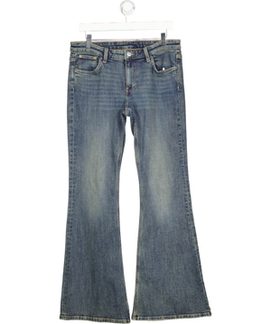 WEEKDAY Blue Katsumi Low Rise Slim - Flared Jeans L32 W32