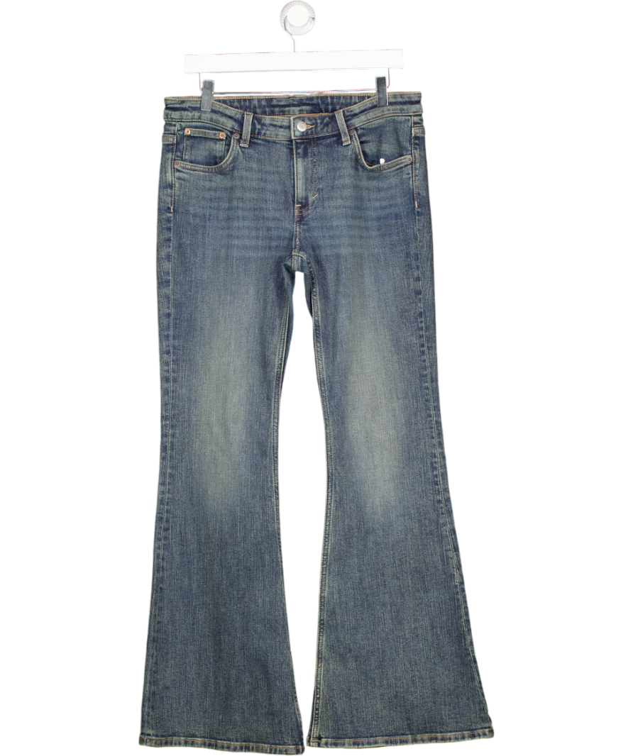 WEEKDAY Blue Katsumi Low Rise Slim - Flared Jeans L32 W32