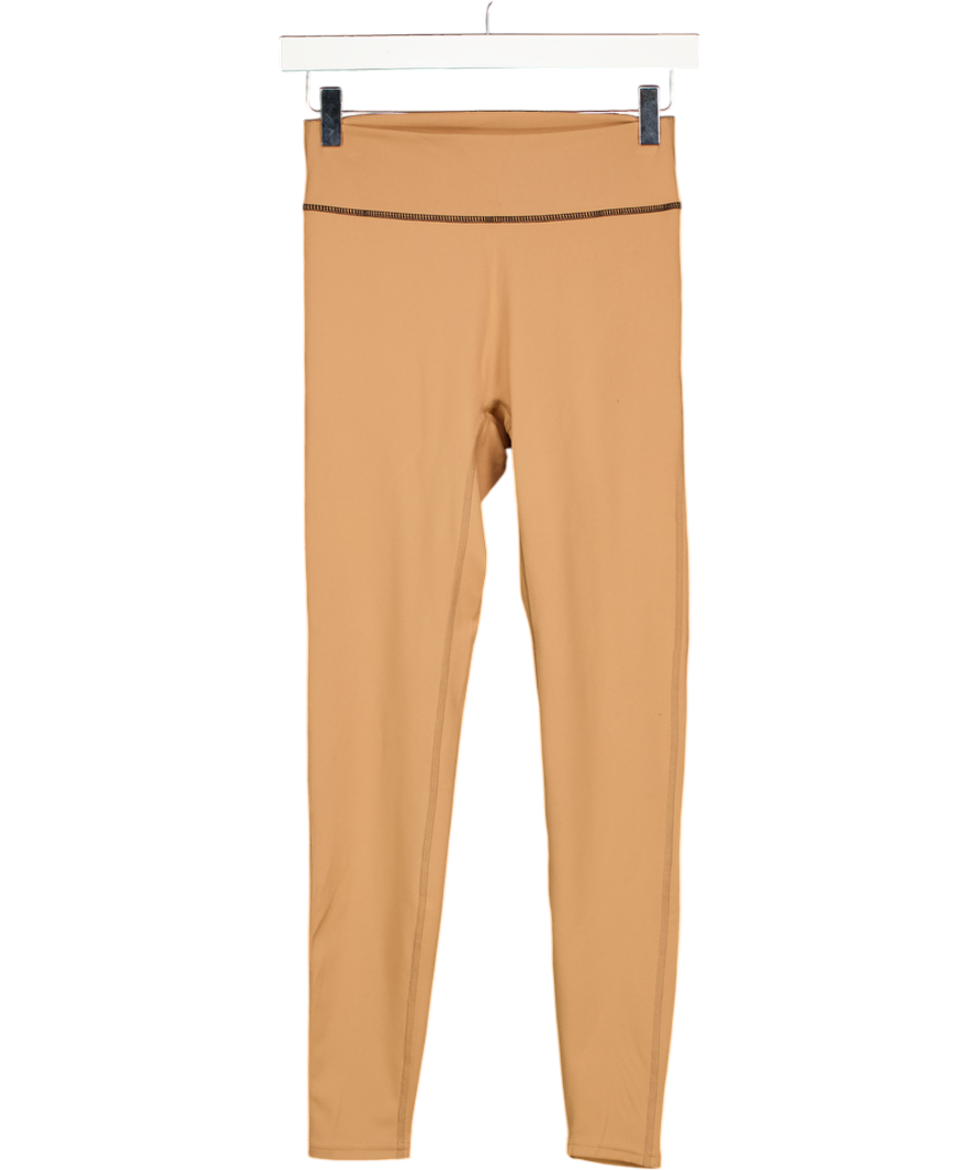 SZEP Beige Active Wear Leggings UK S