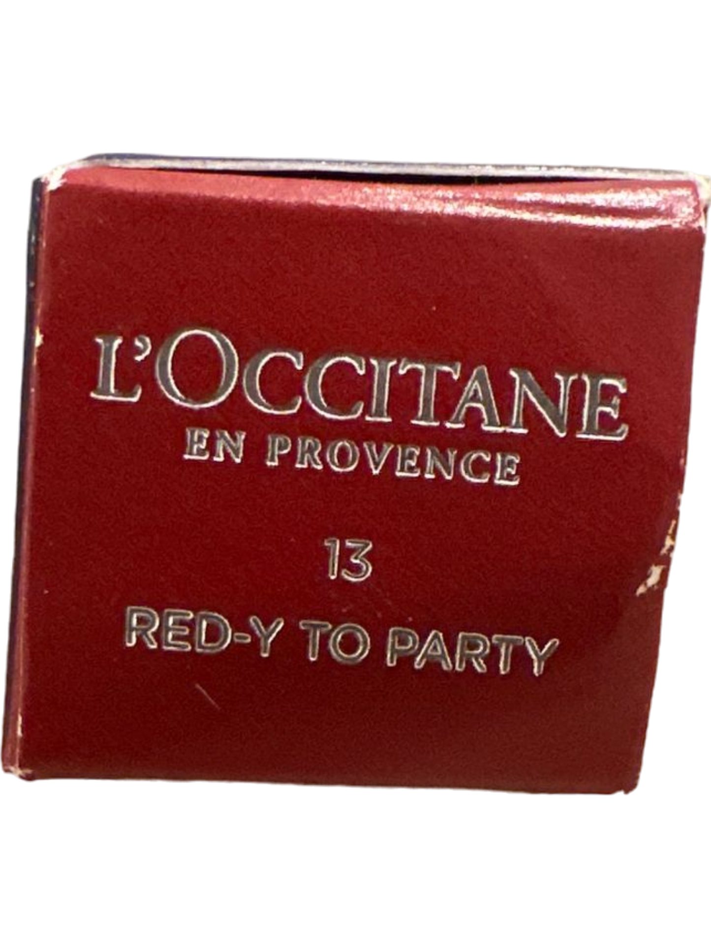 L'OCCITANE Red Intense Fruity Lipstick - Red-y to Party