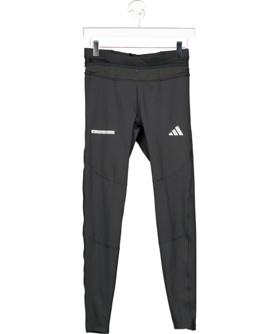 adidas Black Running Tight Fit Leggings UK S