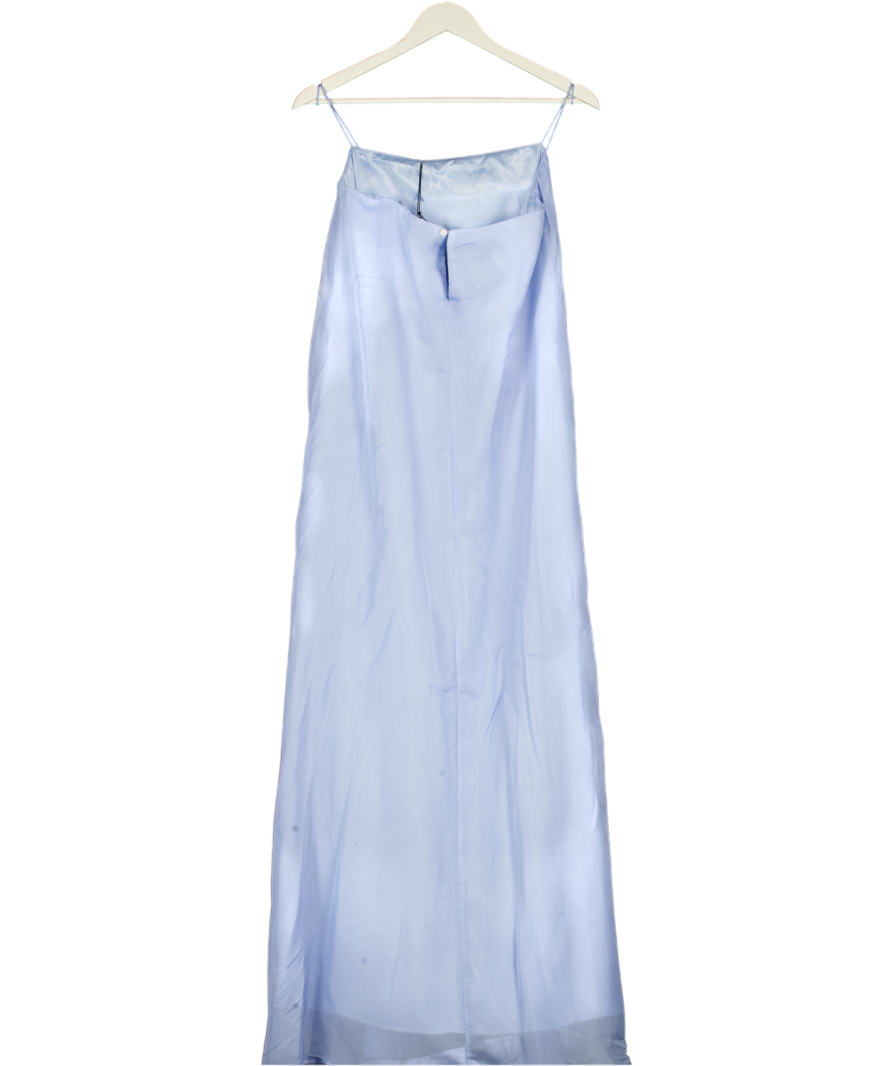 Bondi Born Capri Silk Cami Dress - Sky Blue UK XS