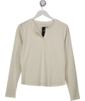TALA Cream 365 Core Cotton Henley Top UK XL