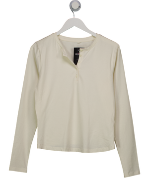 TALA Cream 365 Core Cotton Henley Top UK XL