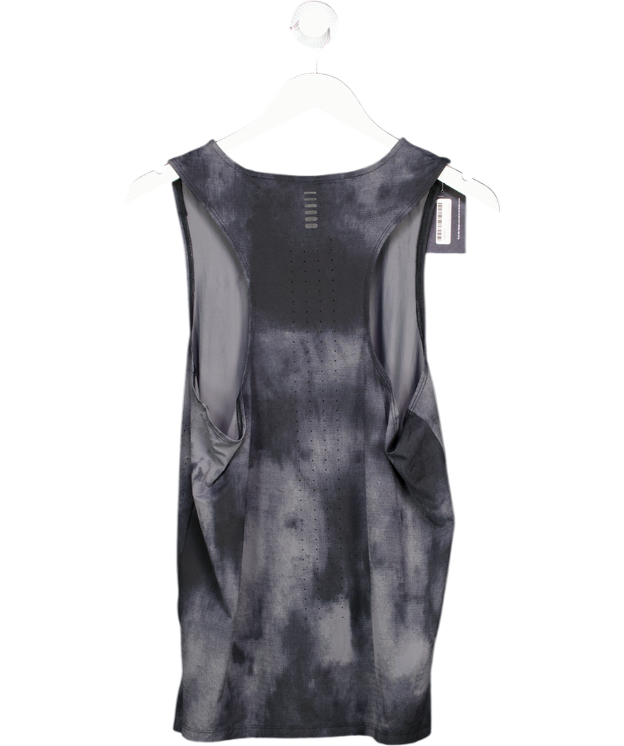 Under Armour Grey Launch Elite Printed Mens Running Vest UK M