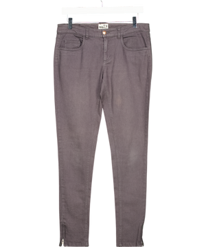 REISS Grey Skinny Low Rise Jeans UK 8