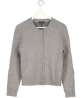 RAG & BONE Charcoal Grey Wool Blend Buttoned Cardigan UK M