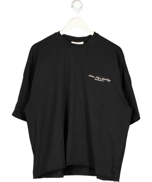 VANQUISH Black Graphic Print T-shirt UK S