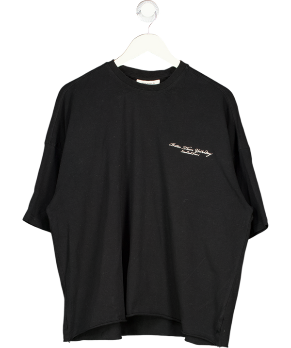 VANQUISH Black Graphic Print T-shirt UK S