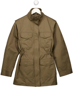 ASOS Khaki Green Four Pocket Casual Utility Jacket UK XS