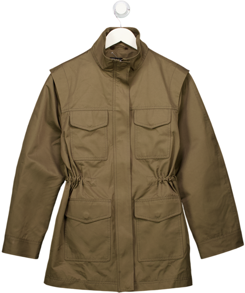 ASOS Khaki Green Four Pocket Casual Utility Jacket UK XS