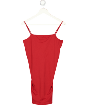 FREE PEOPLE Intimately Red Jersey Slip Dress UK M/L