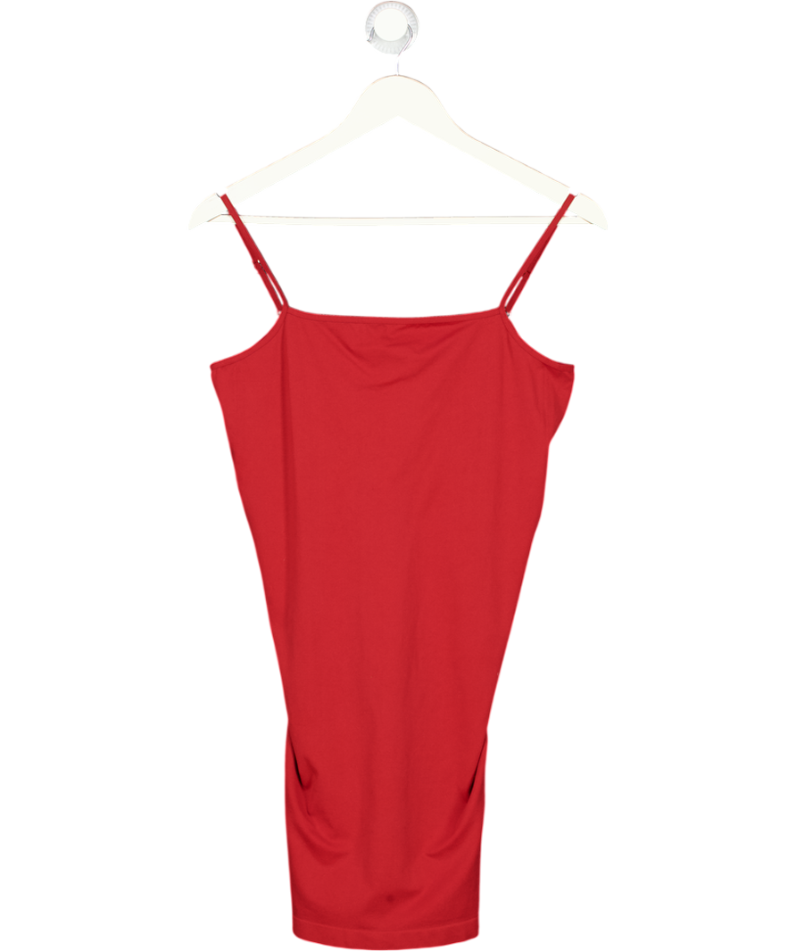 FREE PEOPLE Intimately Red Jersey Slip Dress UK M/L – Reliked