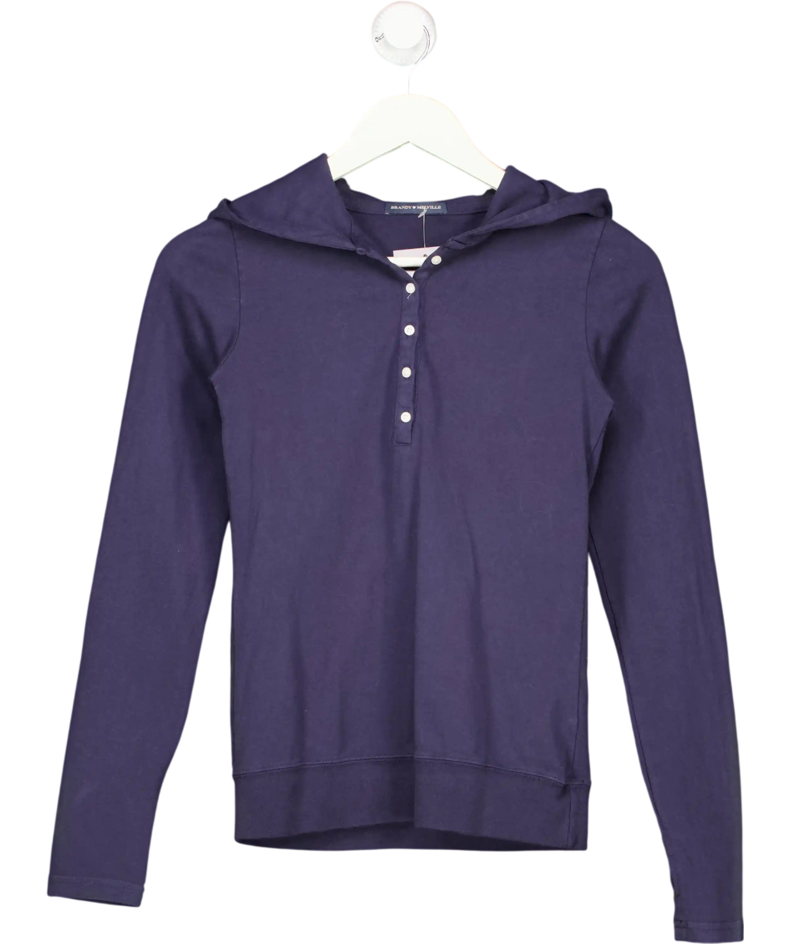 Brandy Melville Blue Zella Top UK S