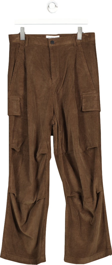 FRANKIE SHOP Brown Garnett Corduroy Pants UK S