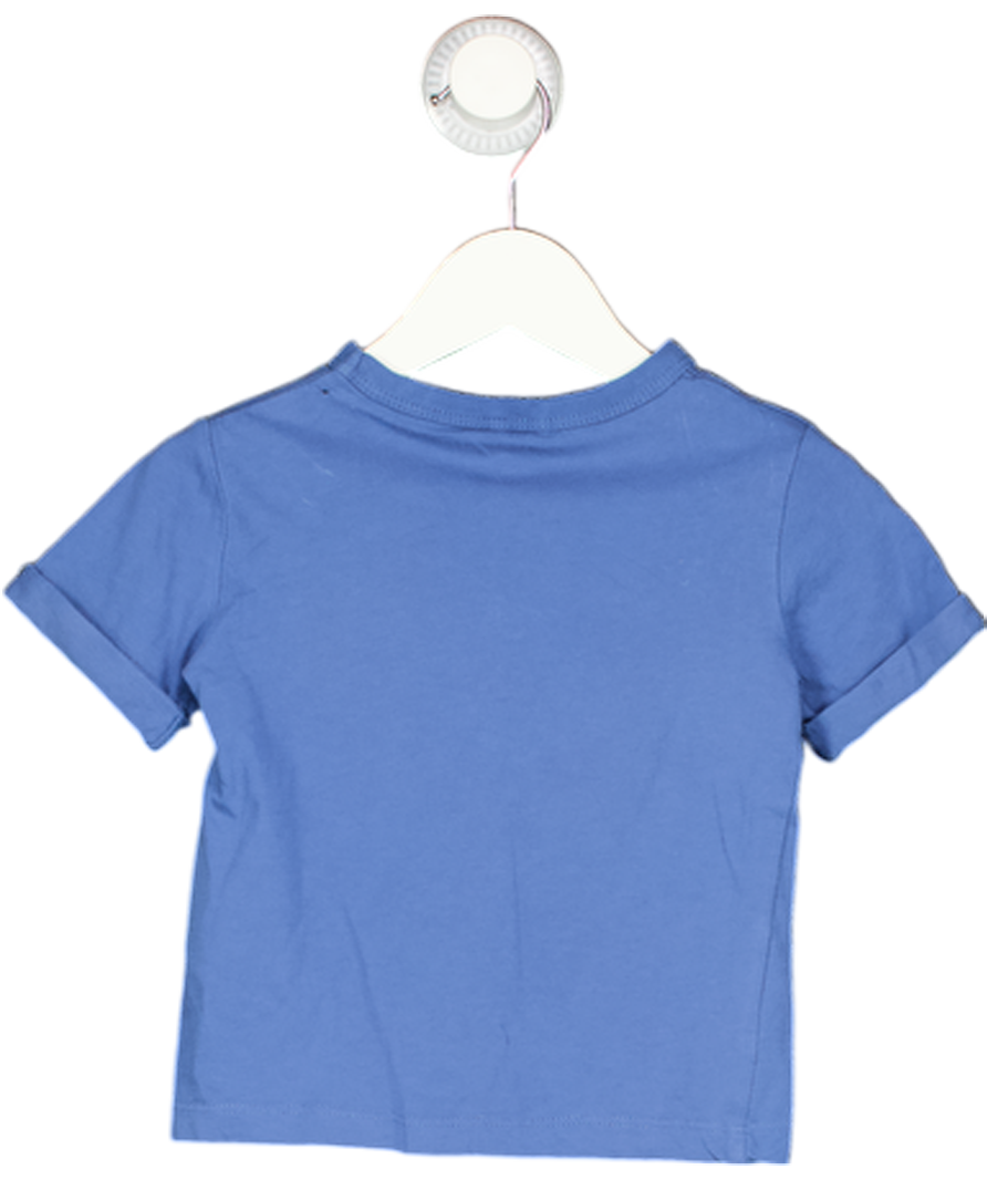 STELLA MCCARTNEY Blue Shell Print T-shirt 2 Years