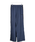adidas Blue Wide Leg Lightweight Track Pants UK S