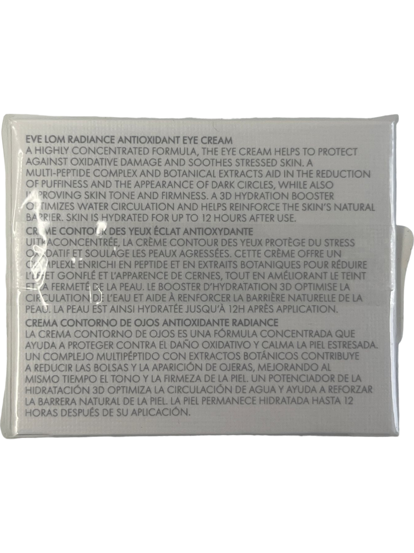 Eve Lom Radiance Antioxidant Eye Cream Unisex 0.5 oz