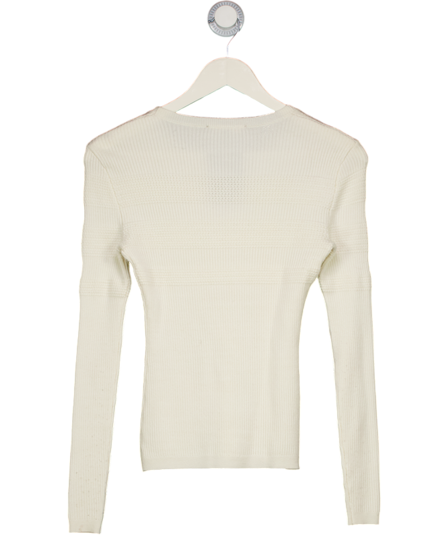 Maje Cream Knit Jumper Sz1 UK 8