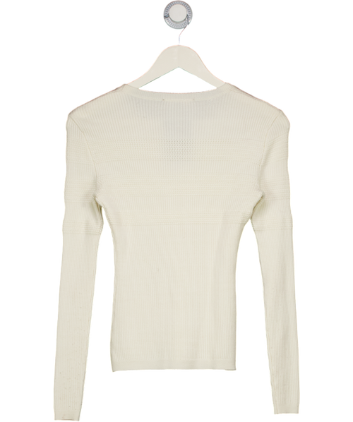 Maje Cream Knit Jumper Sz1 UK 8