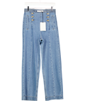 SEVENTY & MOCHI Blue Marie Jean In Summer W27