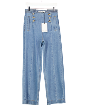 SEVENTY & MOCHI Blue Marie Jean In Summer W27