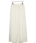 REISS Sierra Crepe Wide-leg Tailored Trousers In White UK 8