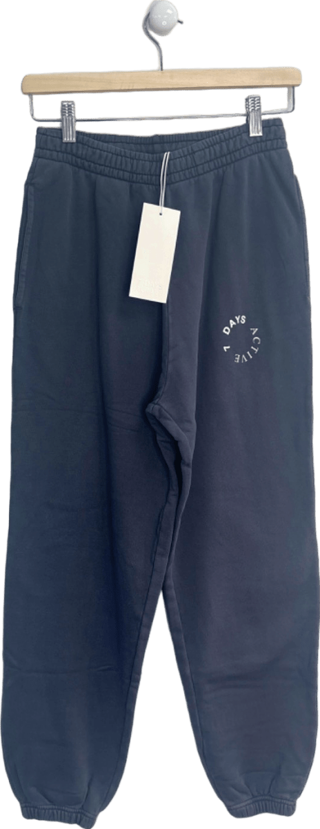 7 Days Active Grey 100% Organic Soft Cotton Monday Pants UK XS - Reliked