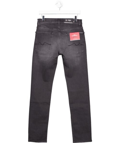 7 For All Mankind Slimmy The Slim Black Jeans W31 - Reliked