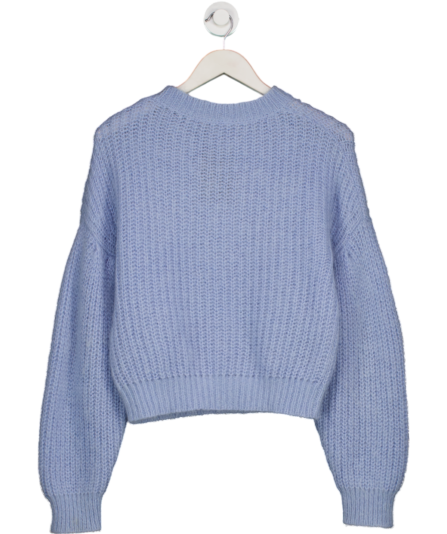 Baum Und Pferdgarten Chuden Mohair And Wool-blend Sweater In Blue UK S