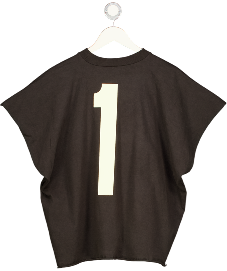 Yeezy Grey 'vultures 1' Box Fit Sleeveless Tee UK L