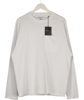 River Island White Long Sleeve Oversize Fit Top UK M