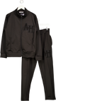 ANNIE HOOD Black The College Track Set UK L