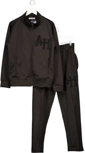 ANNIE HOOD Black The College Track Set UK L