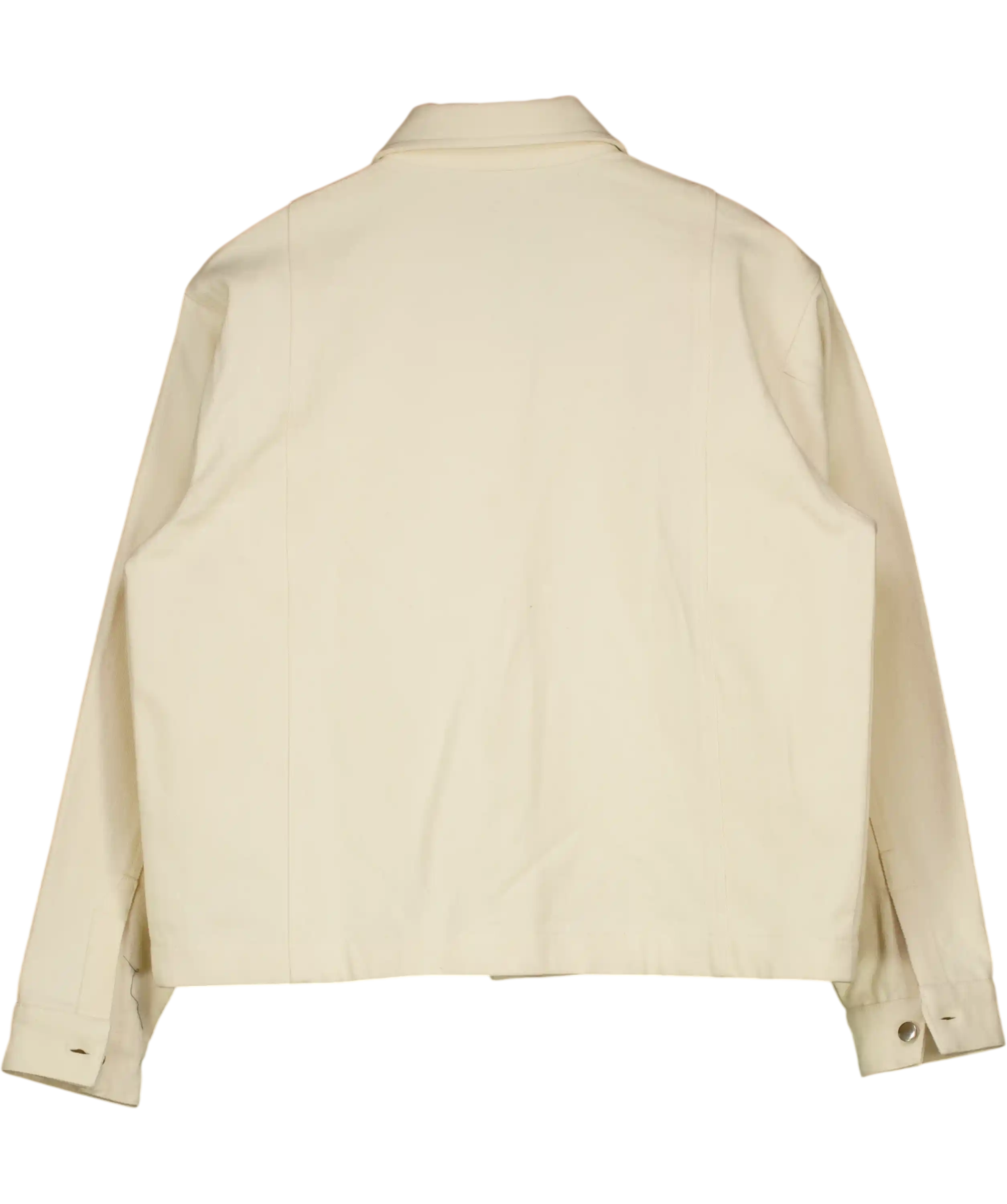 STEELE. Cream Denim Jacket UK S