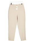 Friends like these Taupe Beige Tailored Tapered Ankle Grazer Trousers UK 10