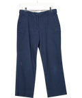 Jigsaw Navy Blue Classic Chino Trousers UK 8