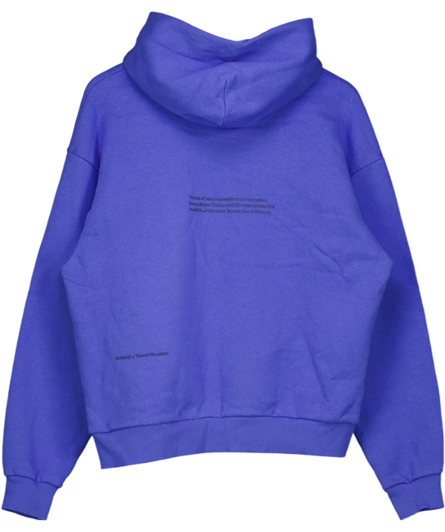 PANGAIA Blue Takashi Bee Hoodie UK S