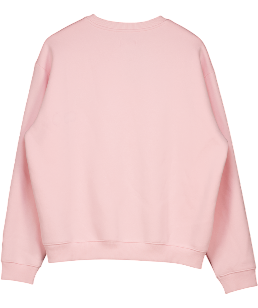 SPACE NK Baby Pink "summer Society" Sweatshirt UK M