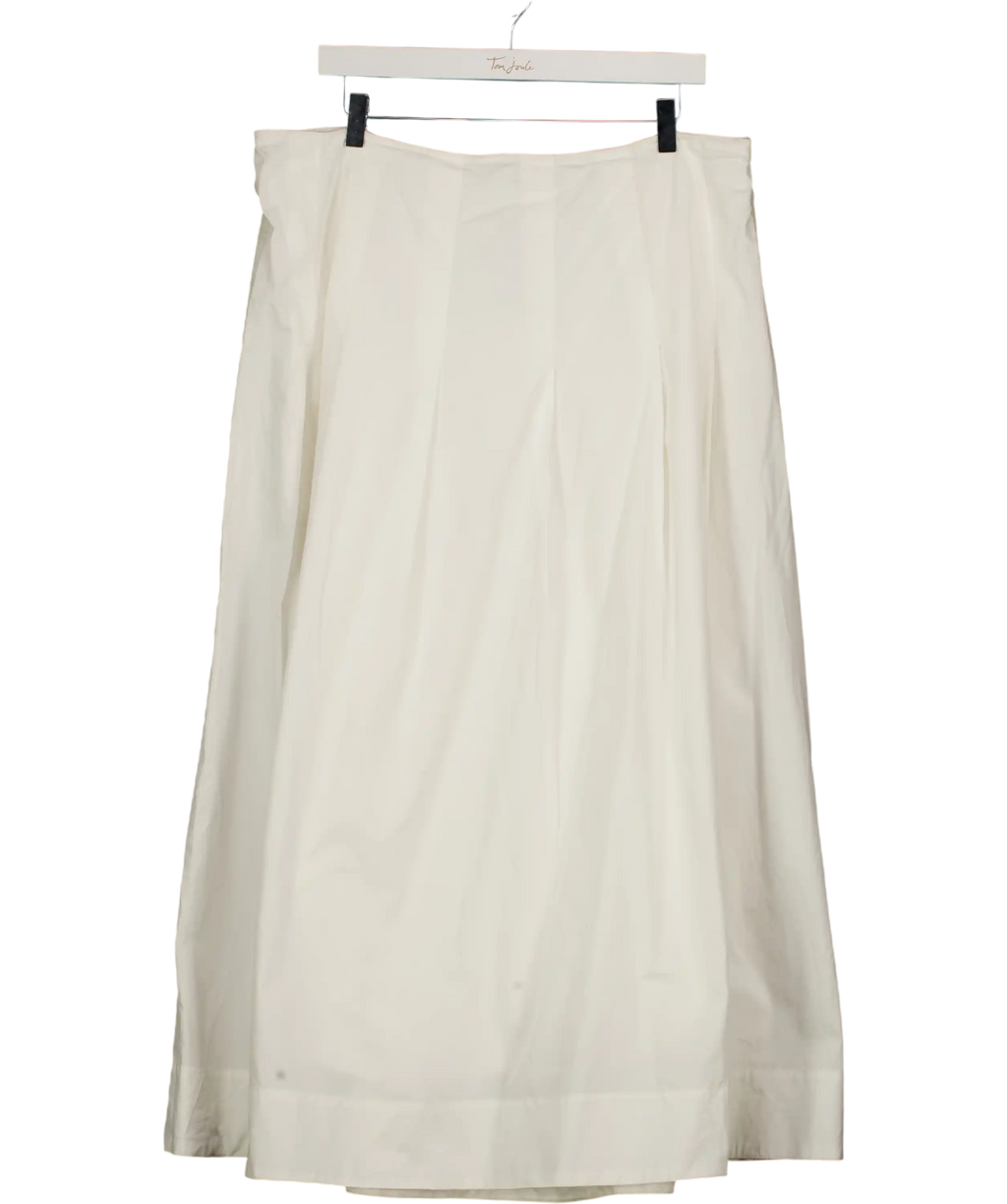 River Island White Summer Maxi Skirt UK 18