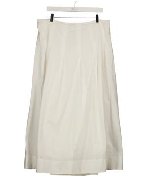 River Island White Summer Maxi Skirt UK 18