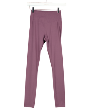 Lululemon Purple High Rise Seamless Leggings UK S